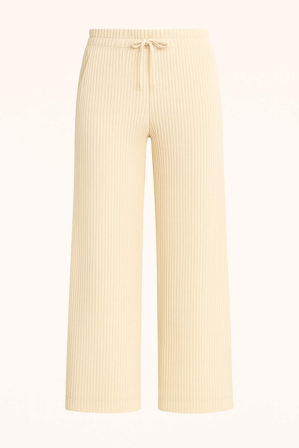 Striped Ribbed Women’s Plazo