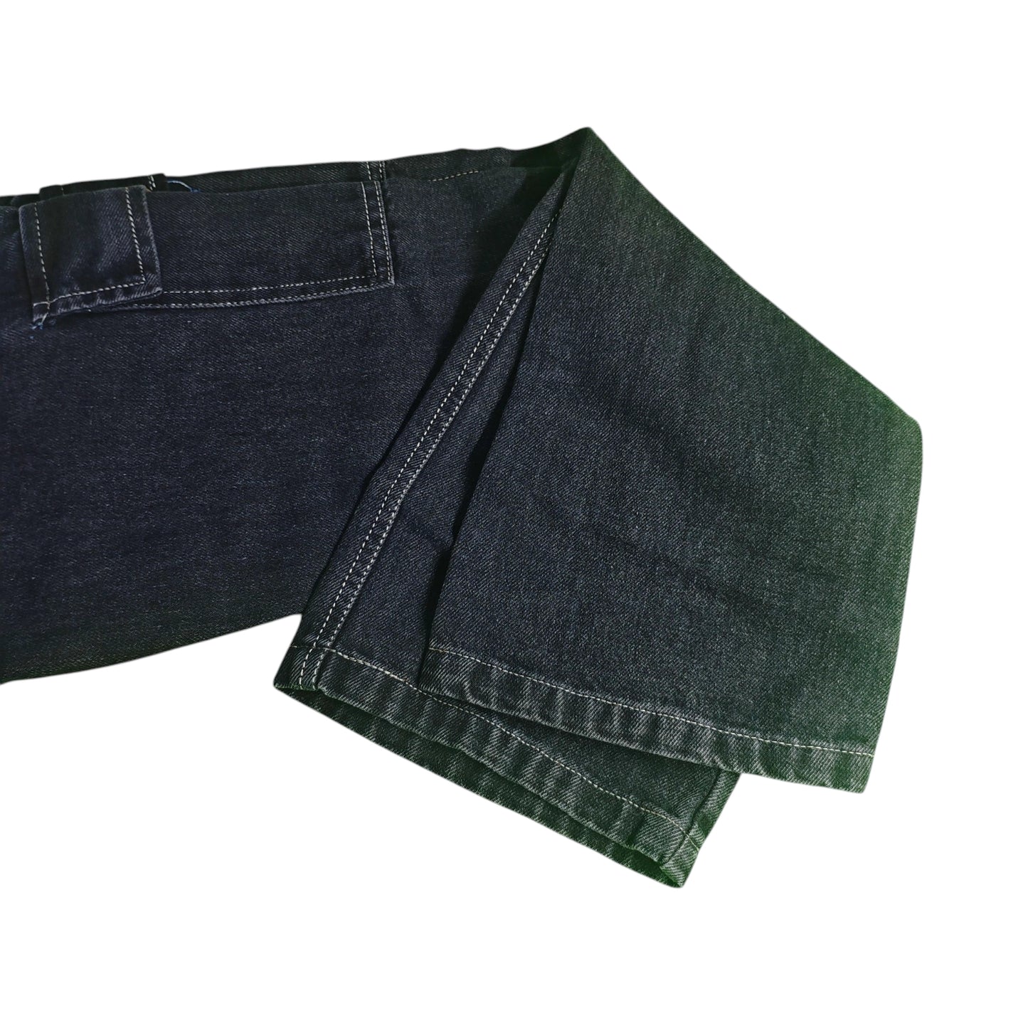 Cargo Denim Jeans with Multi-Pockets