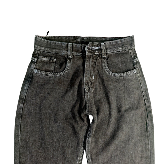 Slim Fit Black Denim Jeans