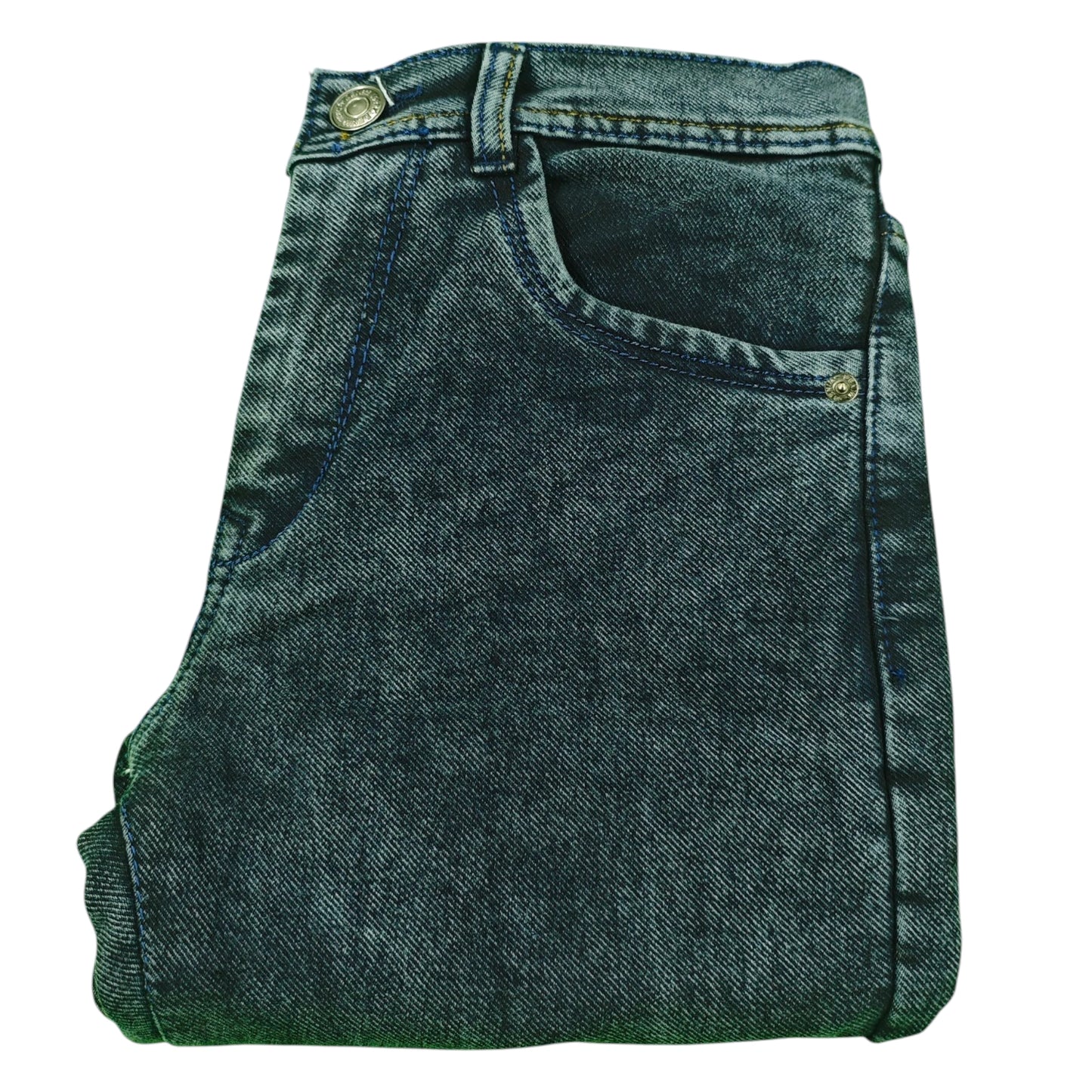 Black Classic Jeans - Comfortable Cotton Straight Fit