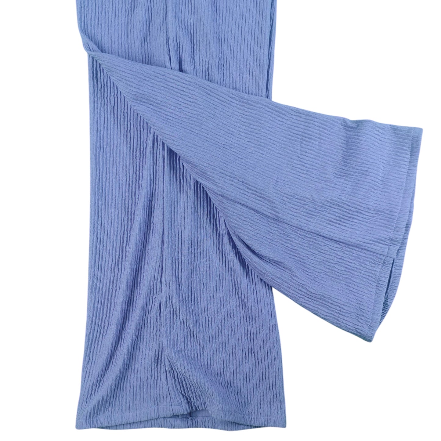 Crinkled 3-Piece Combo Set - Camisole, Blazer & Pants