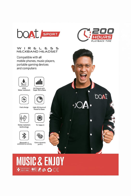 boAt Rockerz 255 Z Plus Wireless Earphones | ANC, 50H Playback, Fast Charge