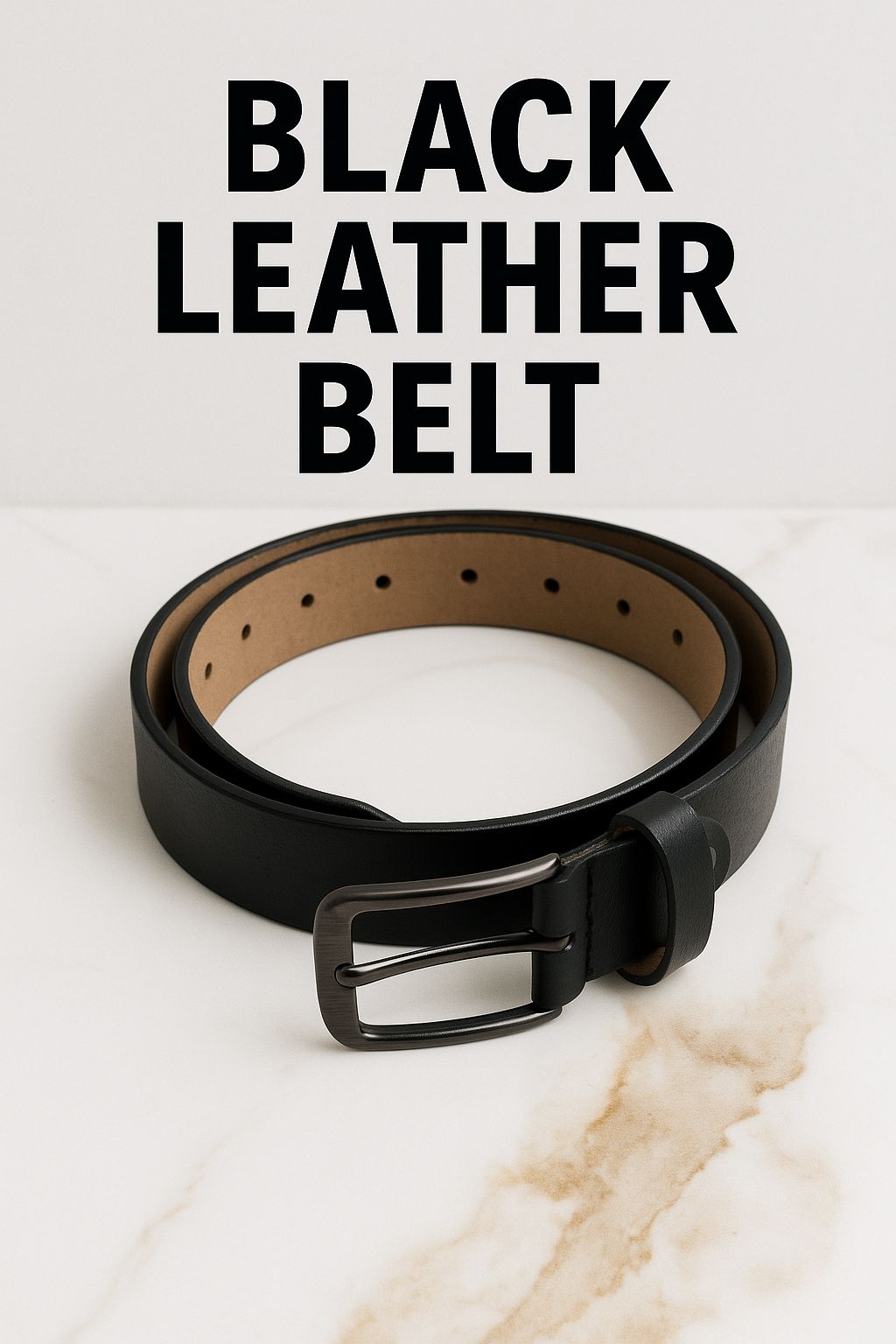Classic Premium Black Belt β Men