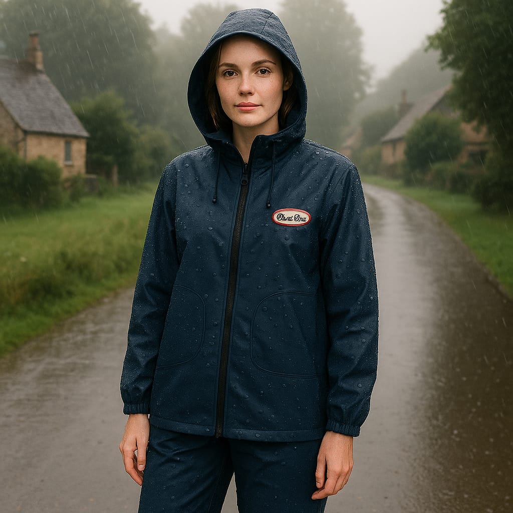 Waterproof Hooded Rain Suit – Unisex (Jacket + Pants)
