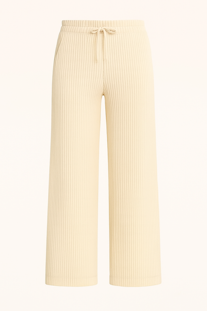 Striped Ribbed Women’s Plazo