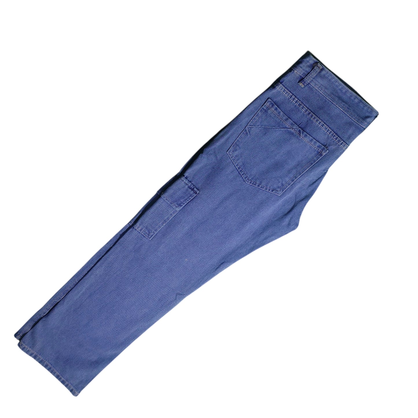 Cargo Denim Jeans with Multi-Pockets