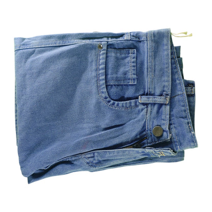 Cargo Denim Jeans with Multi-Pockets
