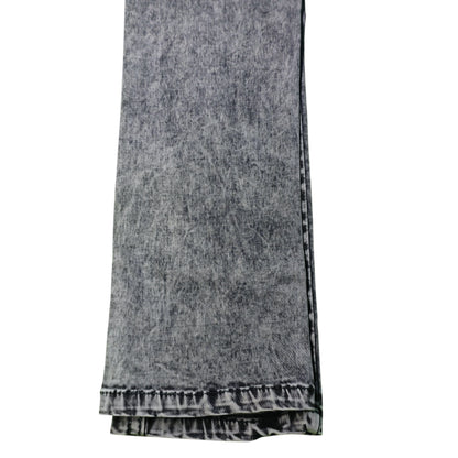 Acid Wash Cargo Jeans - Side Pocket Style