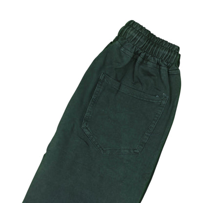 Cotton Blend Jogger - Comfortable Elastic Waist