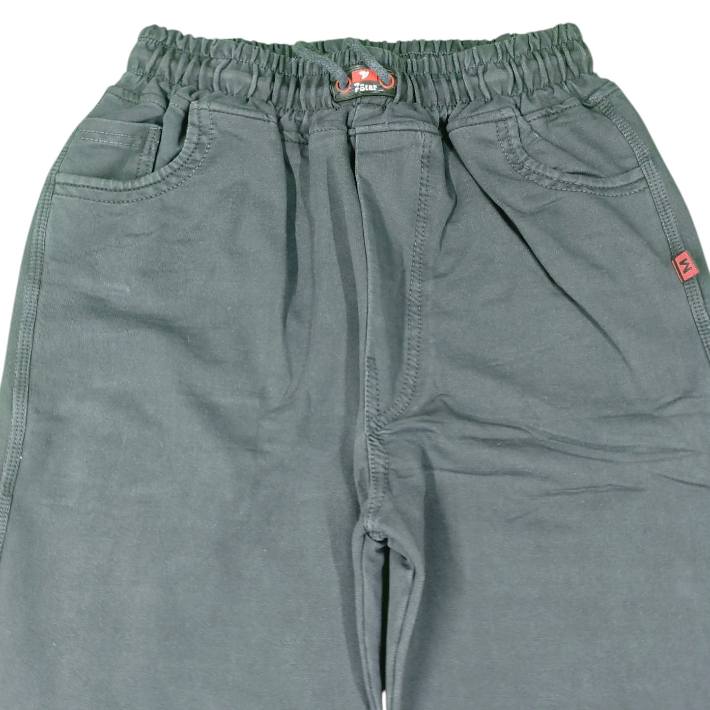 Cotton Blend Jogger - Comfortable Elastic Waist