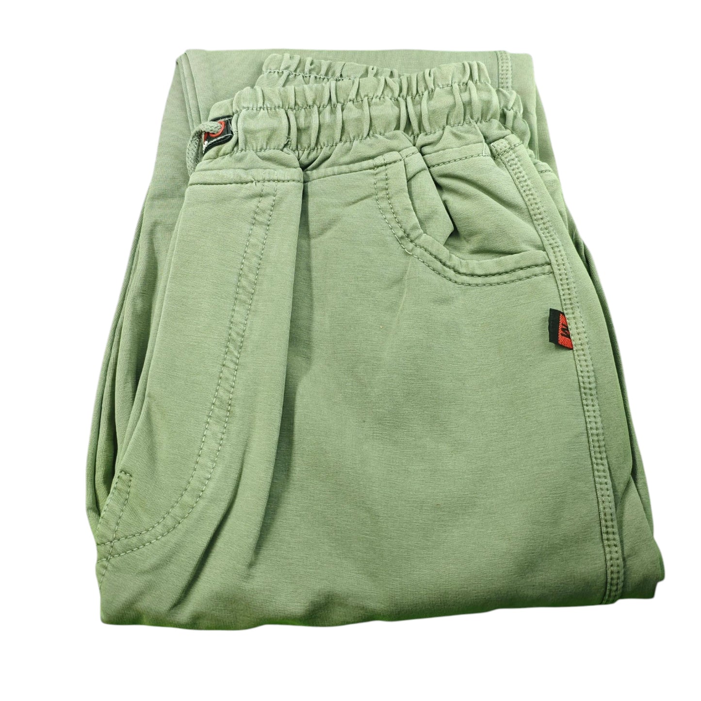 Cotton Blend Jogger - Comfortable Elastic Waist