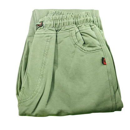 Cotton Blend Jogger - Comfortable Elastic Waist