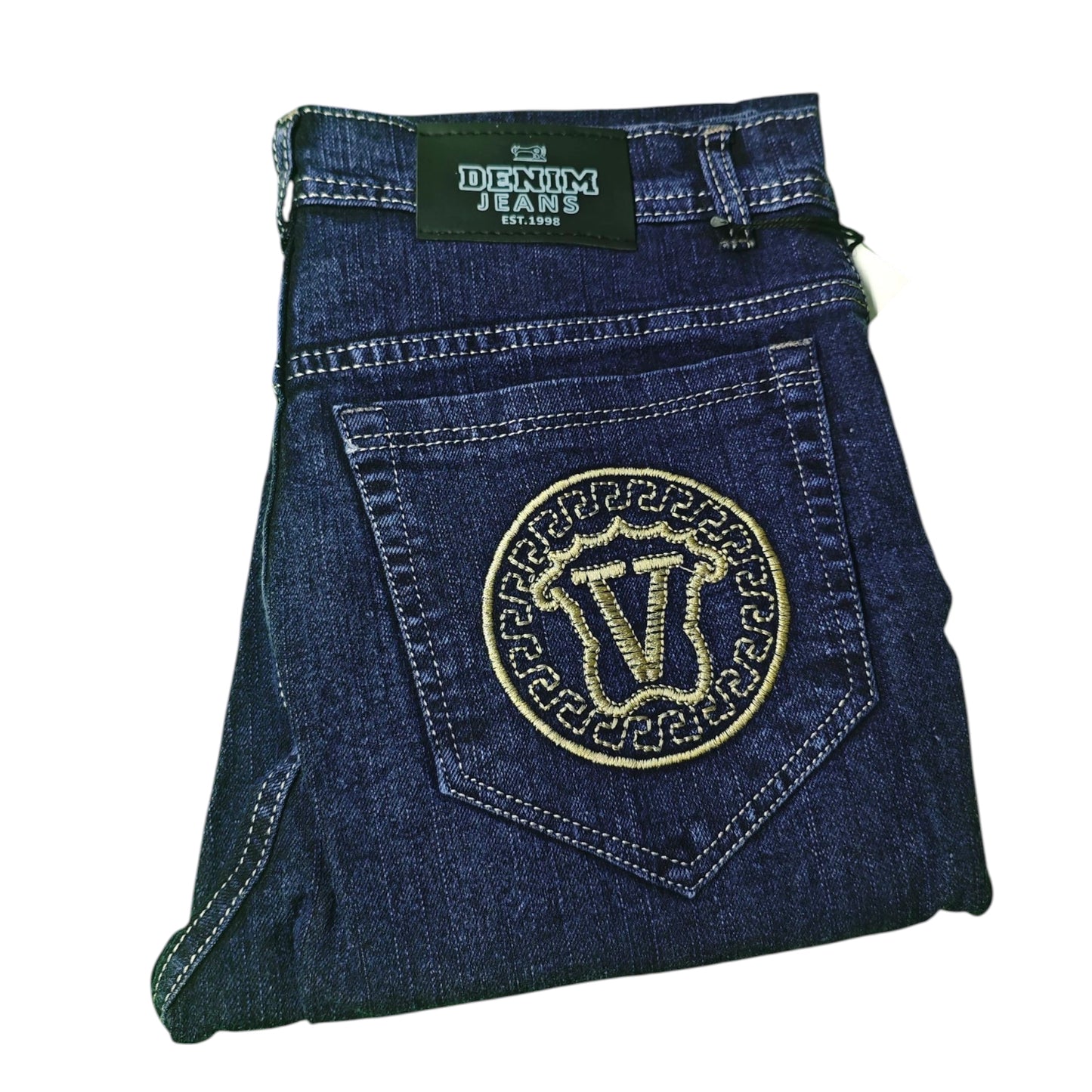 Premium Denim Jeans - Comfortable Cotton Blend