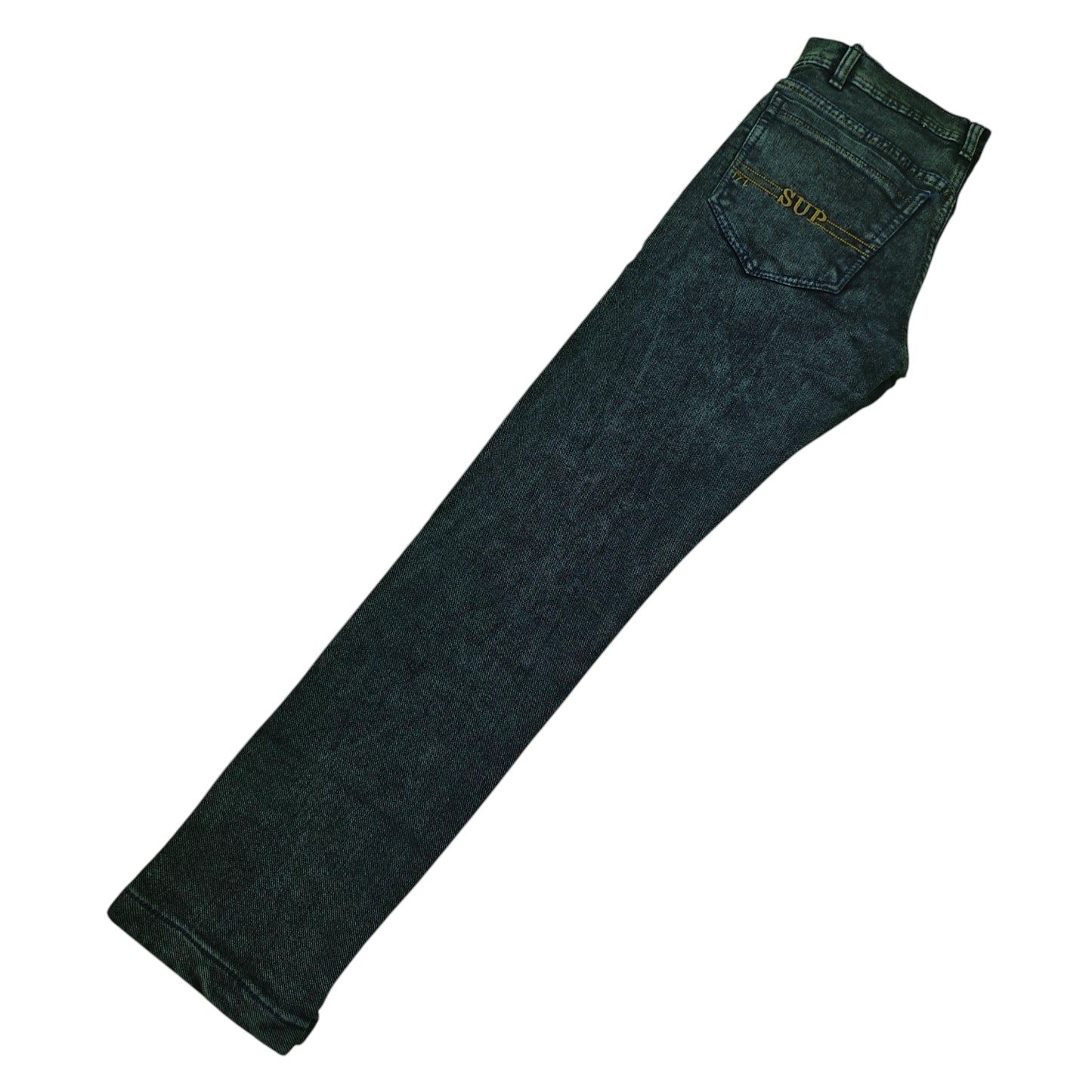 Black Classic Jeans - Comfortable Cotton Straight Fit