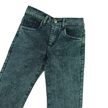Black Classic Jeans - Comfortable Cotton Straight Fit
