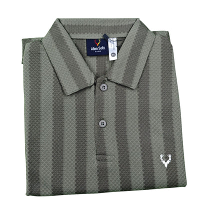 Men's Cotton-Poly Striped T-Shirt