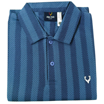 Men's Cotton-Poly Striped T-Shirt