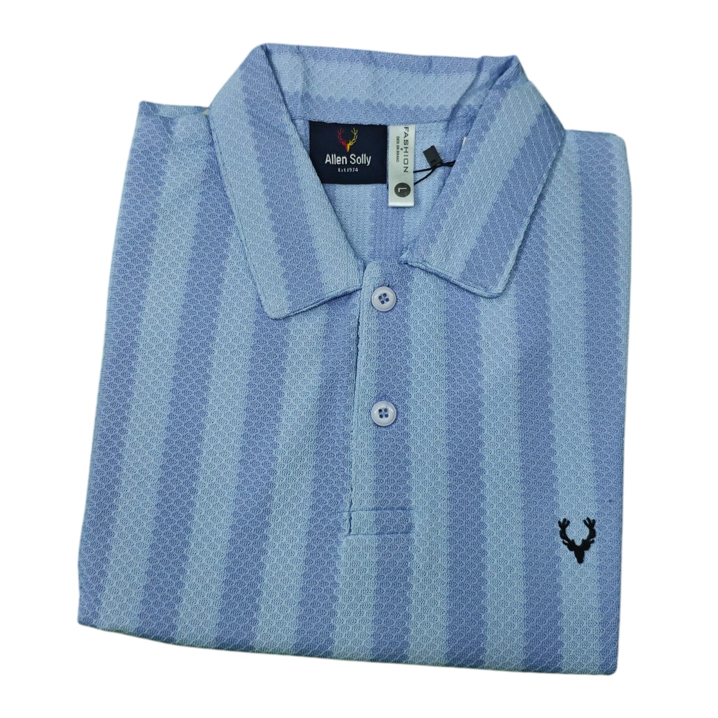 Men's Cotton-Poly Striped T-Shirt