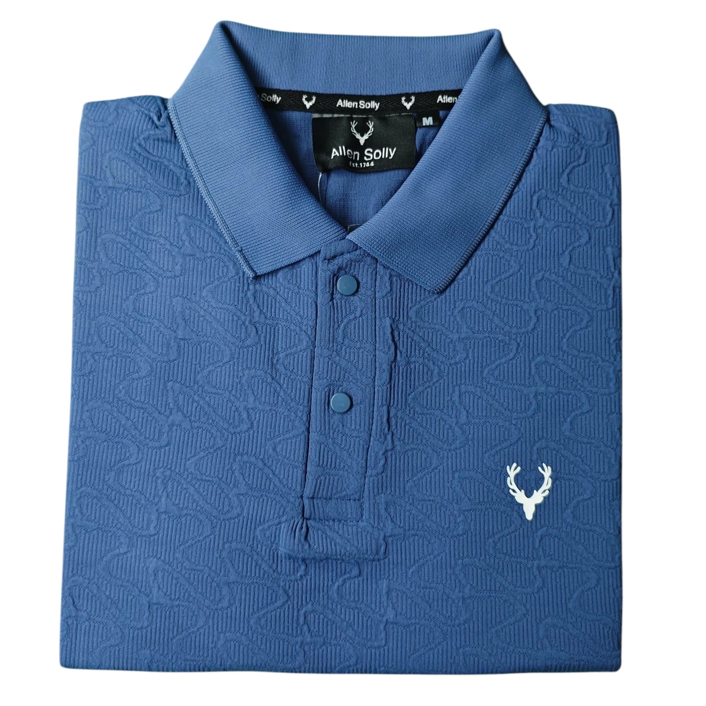 Men's Textured Polo T-Shirt