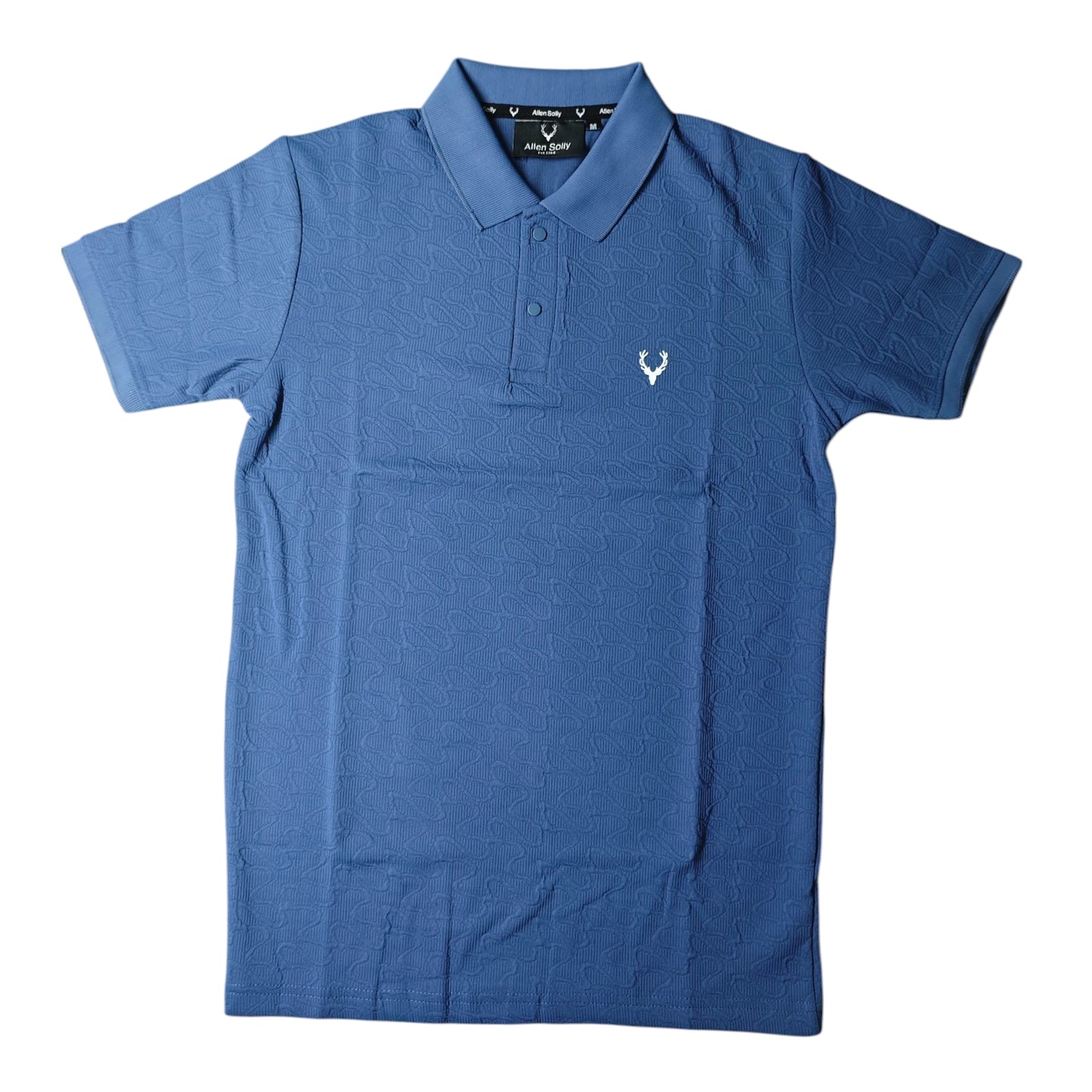 Men's Textured Polo T-Shirt