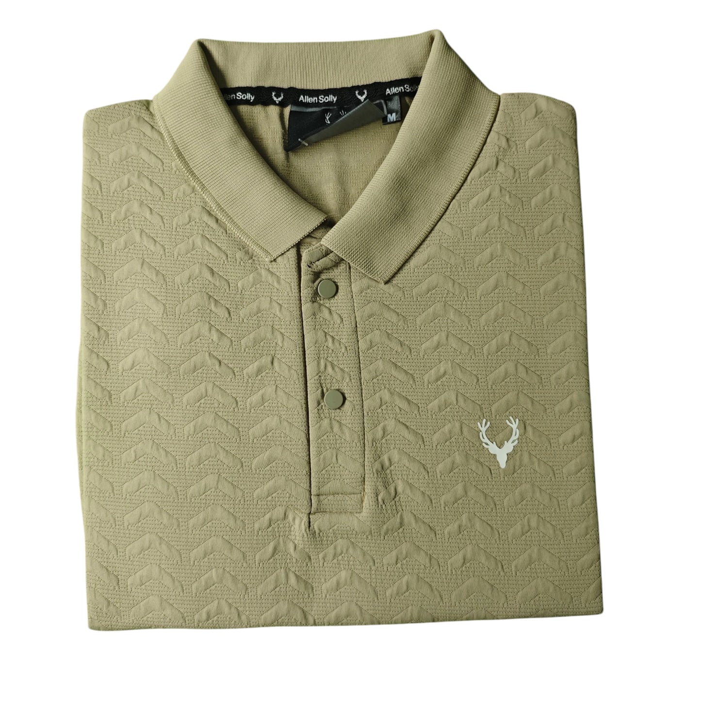 Men's Textured Polo T-Shirt