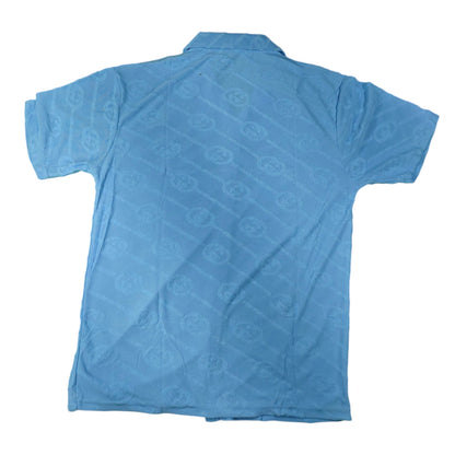 Men's Cotton-Poly Striped Shirt