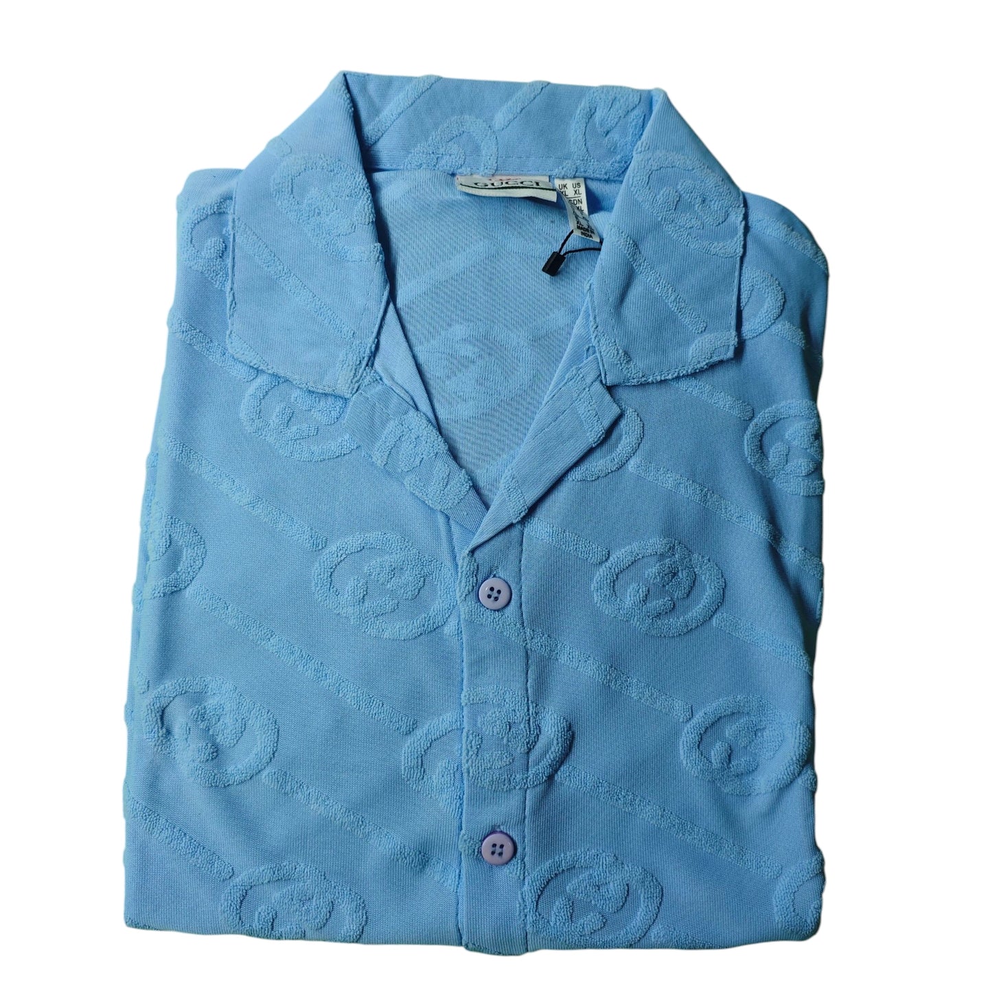 Men's Cotton-Poly Striped Shirt