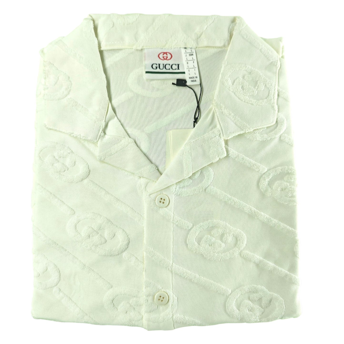 Men's Cotton-Poly Striped Shirt