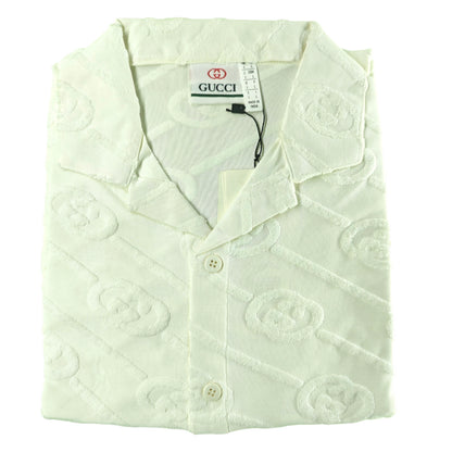 Men's Cotton-Poly Striped Shirt