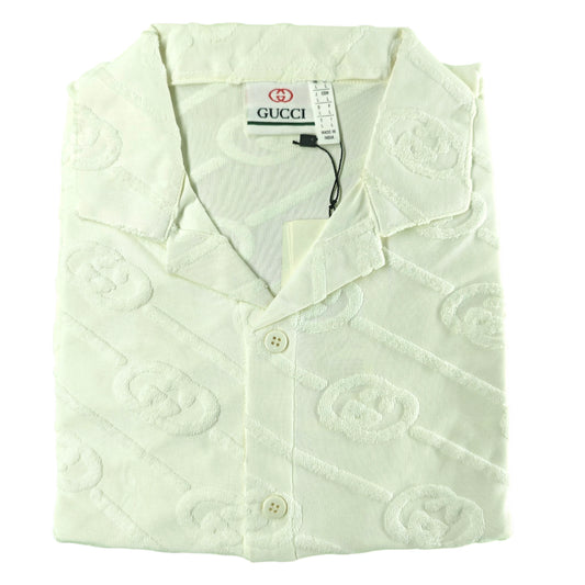 Men's Cotton-Poly Striped Shirt