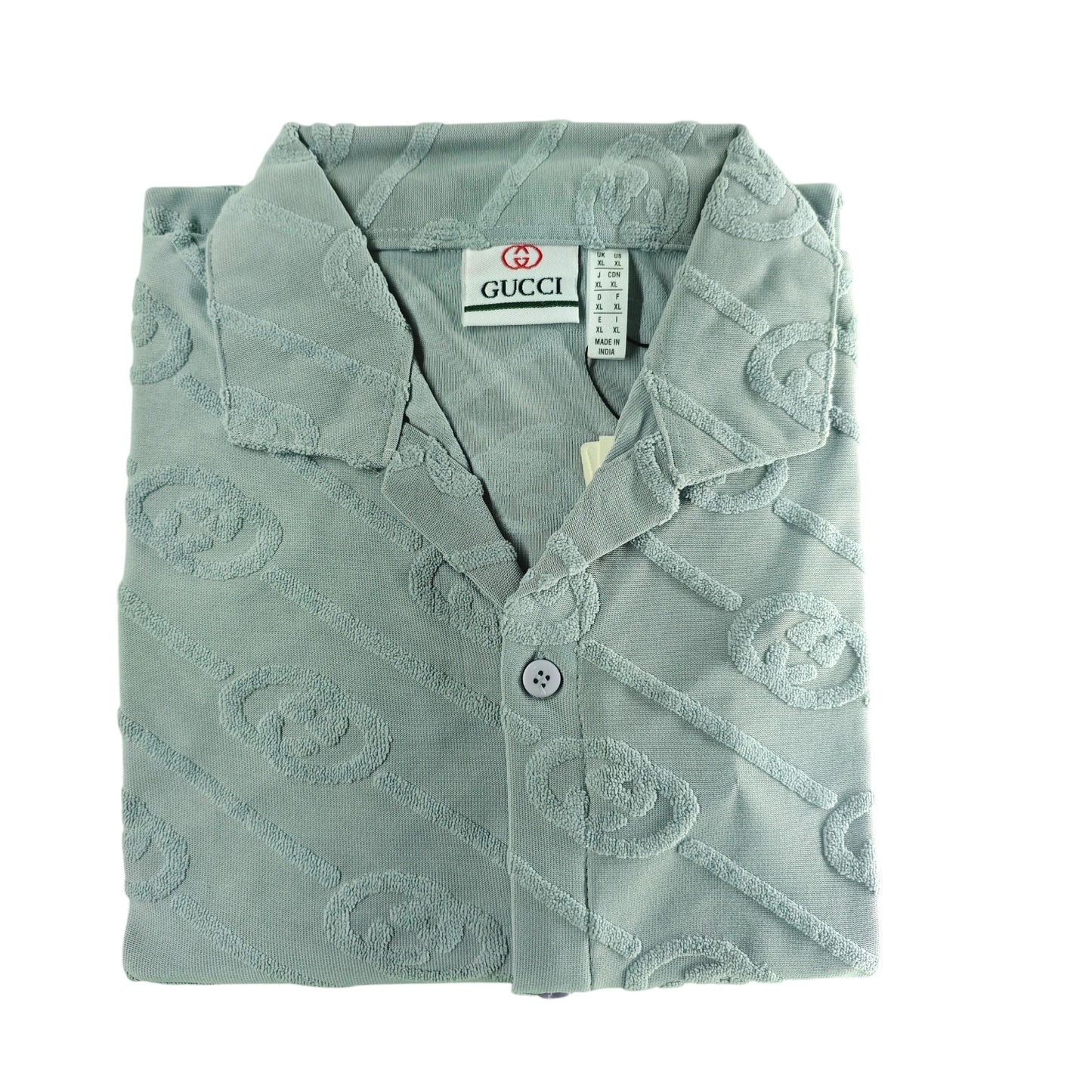 Men's Cotton-Poly Striped Shirt