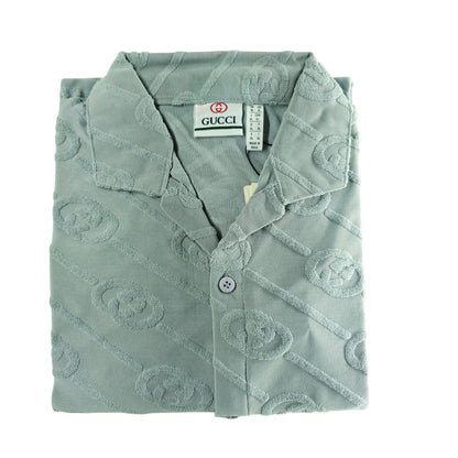 Men's Cotton-Poly Striped Shirt