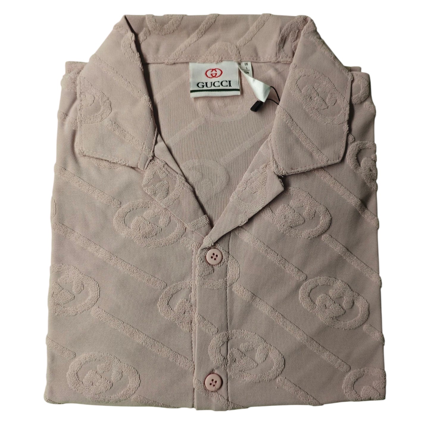 Men's Cotton-Poly Striped Shirt