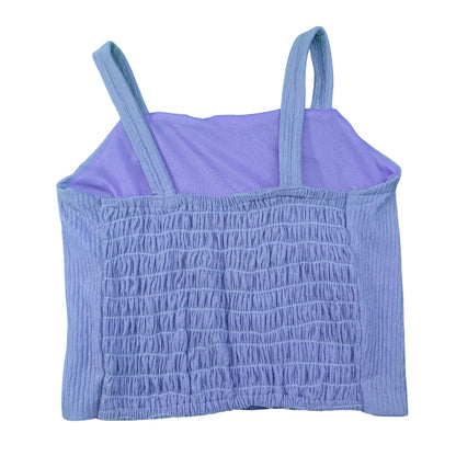 Crinkled 3-Piece Combo Set - Camisole, Blazer & Pants