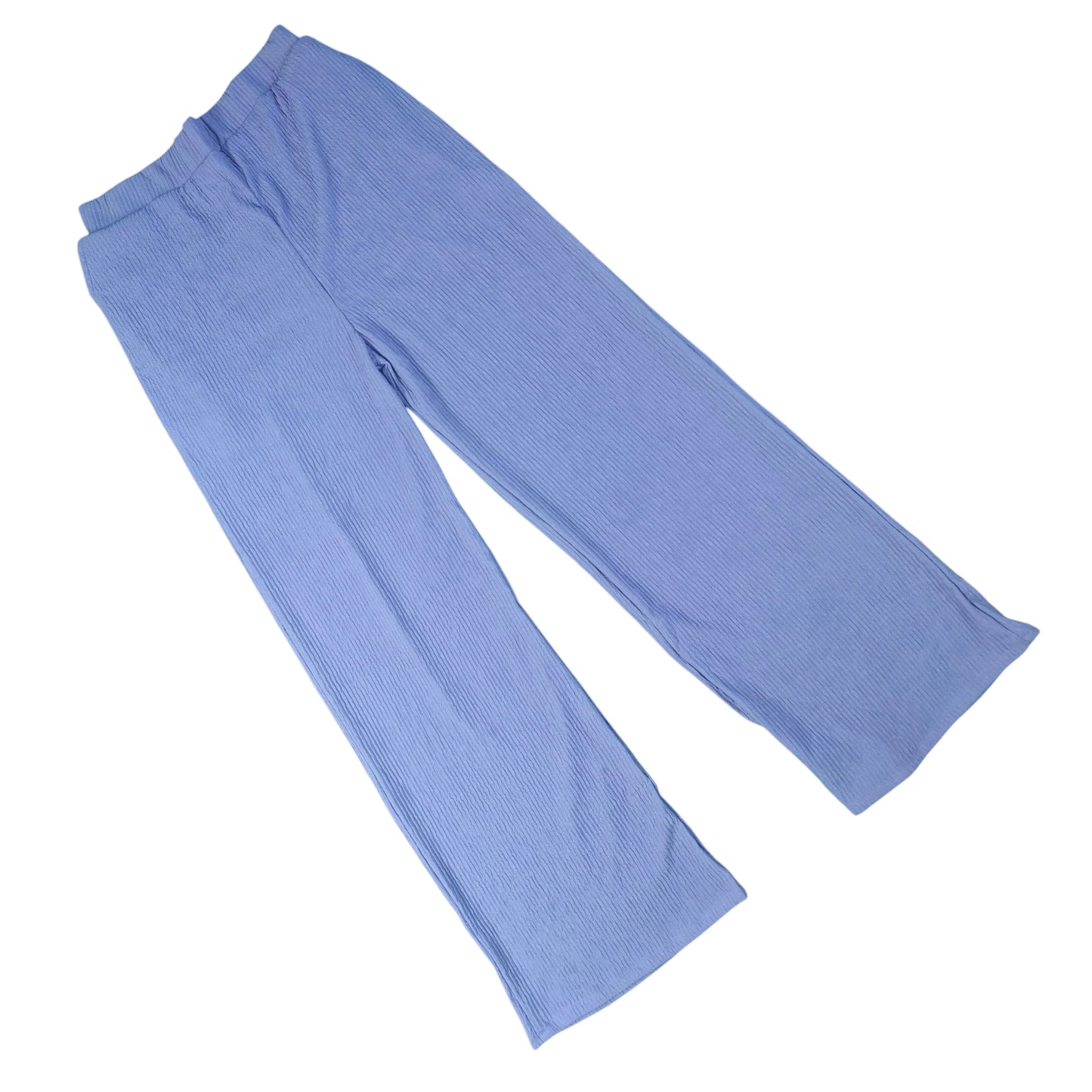 Crinkled 3-Piece Combo Set - Camisole, Blazer & Pants