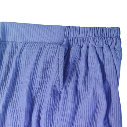 Crinkled 3-Piece Combo Set - Camisole, Blazer & Pants