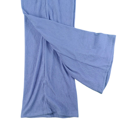 Crinkled 3-Piece Combo Set - Camisole, Blazer & Pants