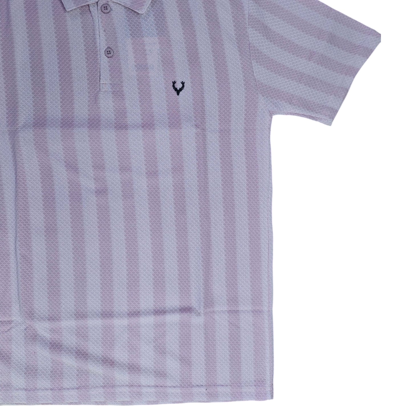Men's Cotton-Poly Striped T-Shirt