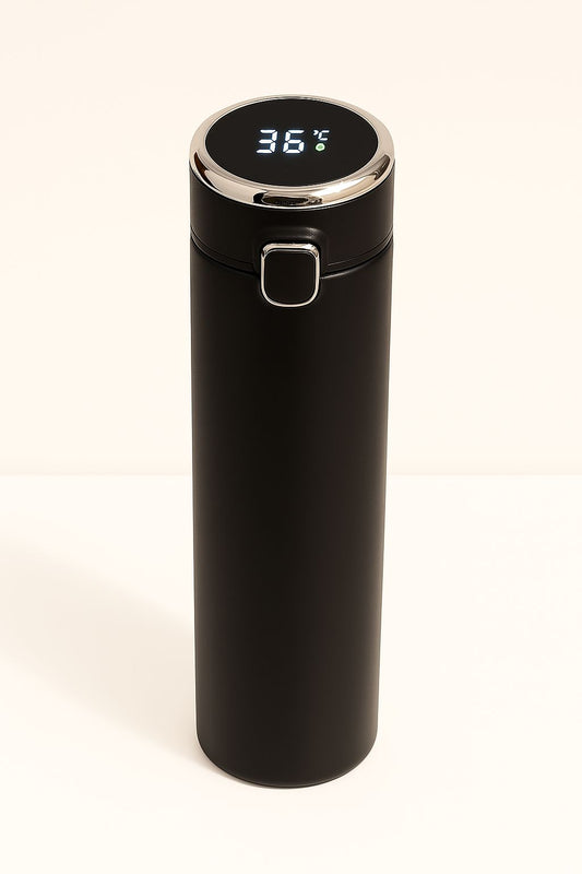 Smart Touch LED Temperature Flask – 500ml | Leakproof & Stylish