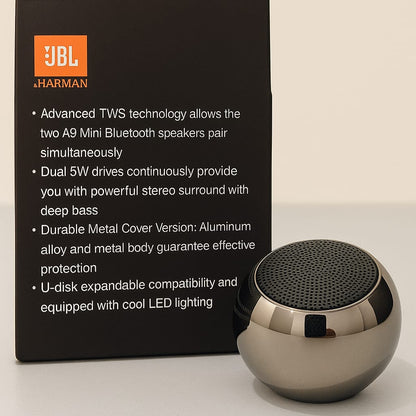 Mini Boost 4 Metal Wireless Speaker | Portable Bluetooth Speaker with HD Sound & Deep Bass