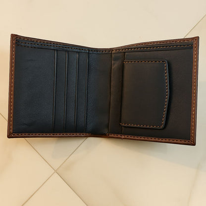 Men's Genuine Leather Wallet – Classic | Bi-Fold Style