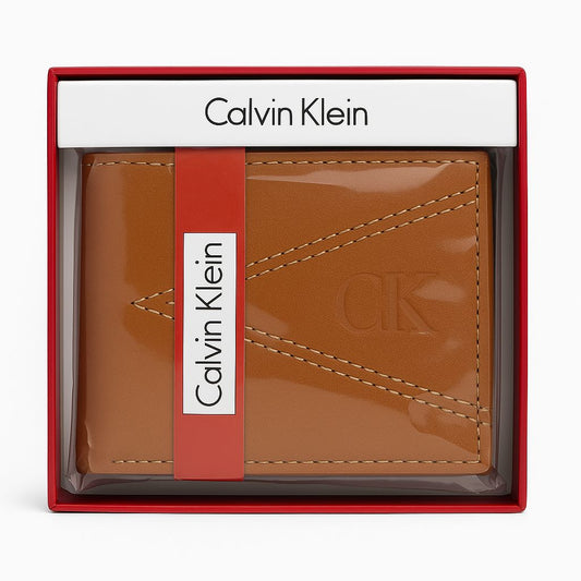Premium Brown Bi-Fold Leather Wallet for Men