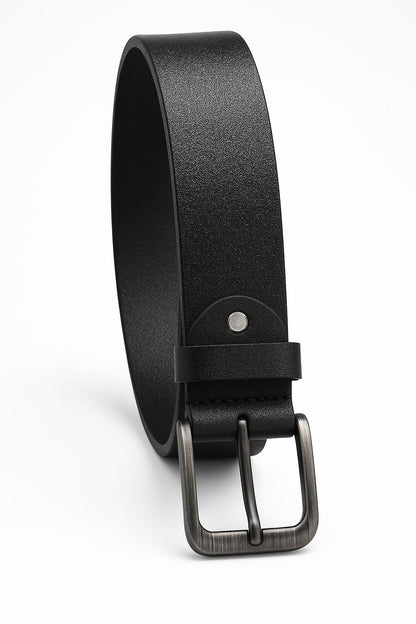 Classic Premium Black Belt – Men
