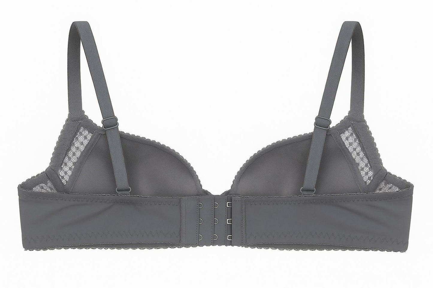 Ultra - Soft Seamless Bra & Panty Set with Lace – Push - Up Support - MAXPORO