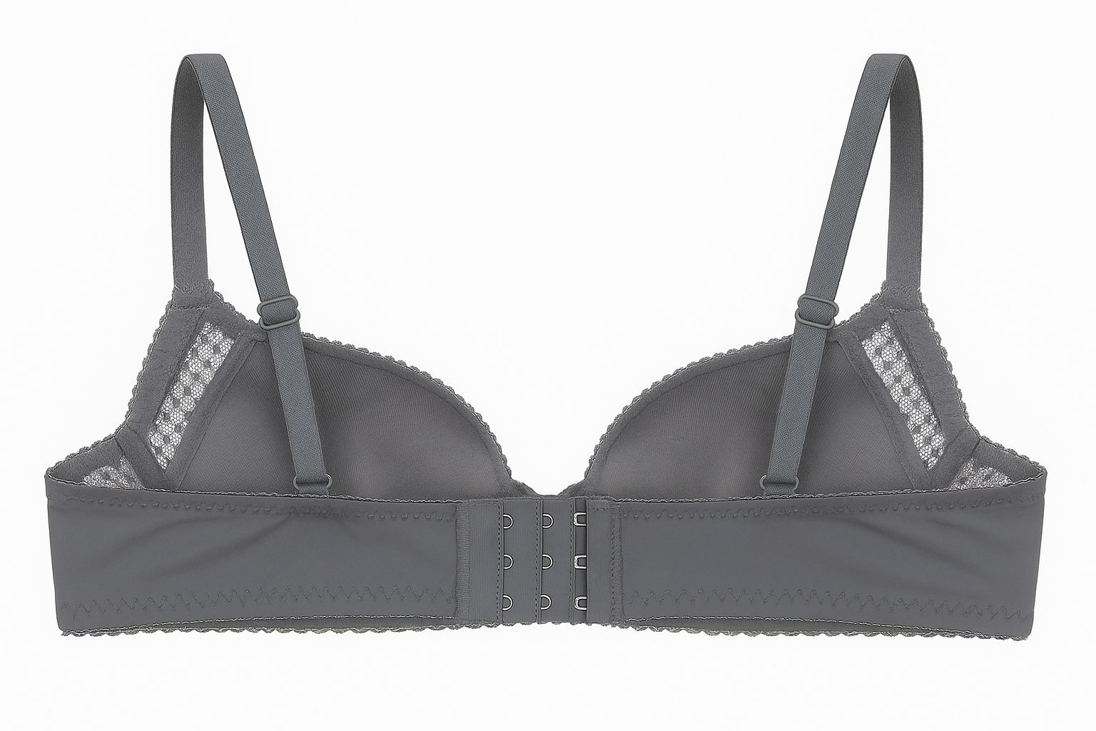 Ultra - Soft Seamless Bra & Panty Set with Lace – Push - Up Support - MAXPORO